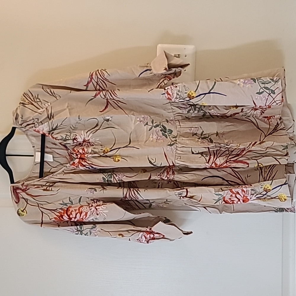 H&M extra small floral print dress